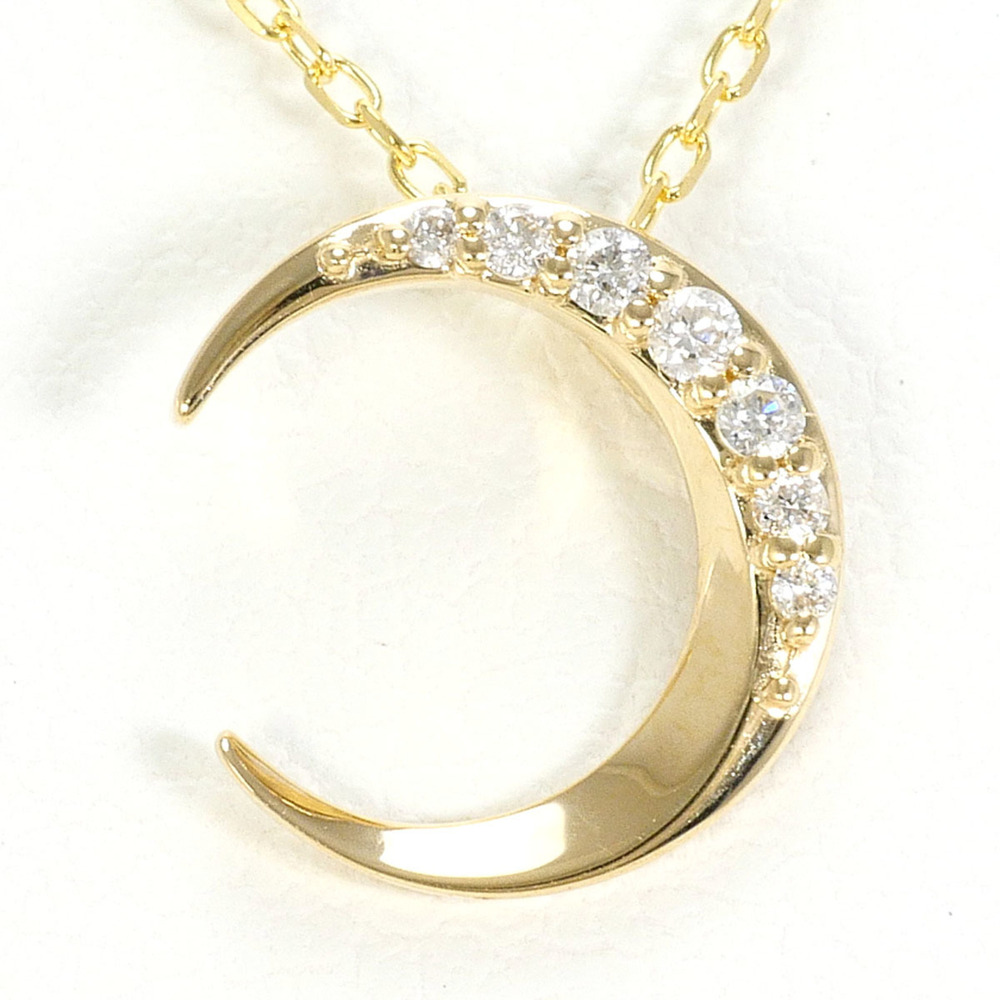 VINTAGE 10k Gold Diamond Necklace